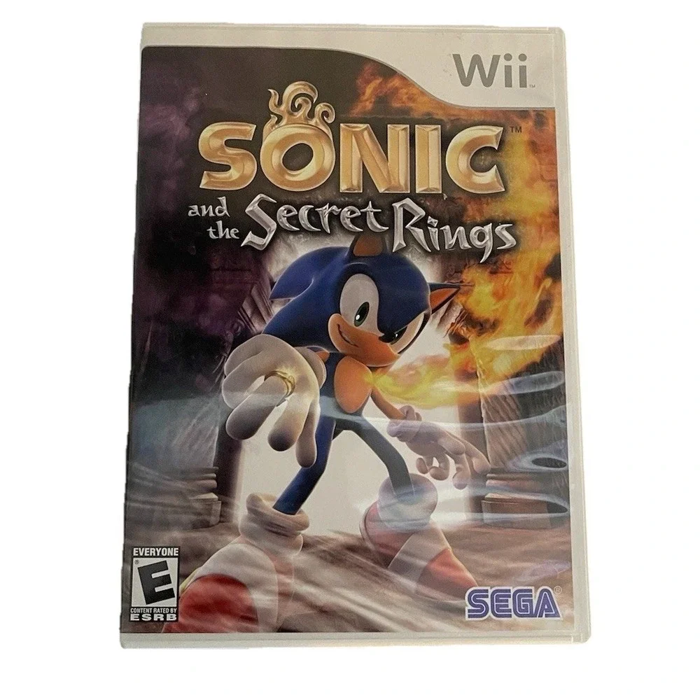 Sonic and the Secret Rings (Nintendo Wii, 2007) (RVL-RSRE-USA)